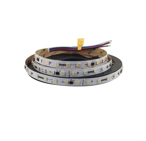 LED стрічка 24В 5050-60-IP20-RGBW/SMART-12-24 UCS512 17Вт RGB+4000-4300K 12мм